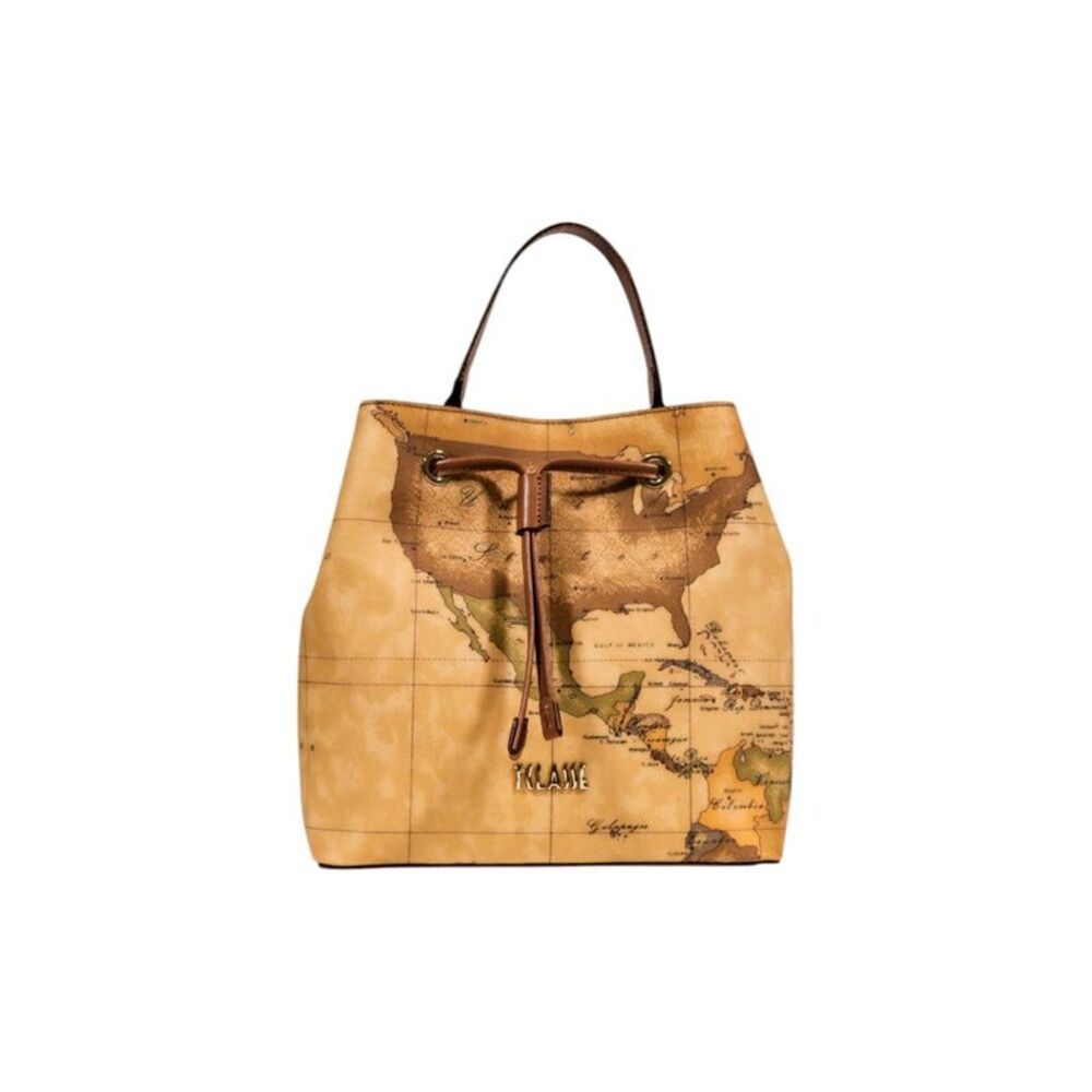 Alviero Martini Prima Classe Beige Leather Women's Handbag